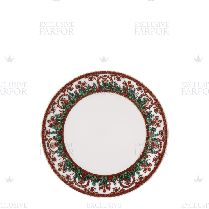 Тарелка закусочная 21см коллекции Love Baroque Holiday бренда Rosenthal Versace
