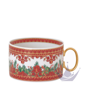 Чашка чайная с блюдцем 0,2л коллекции Love Baroque Holiday бренда Rosenthal Versace