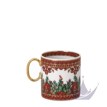 Чашка эспрессо с блюдцем 0,1л коллекции Love Baroque Holiday бренда Rosenthal Versace