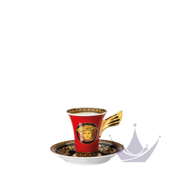 Чашка эспрессо с блюдцем 0,09л бренда Rosenthal Versace