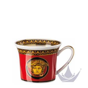 Чашка эспрессо с блюдцем 0,10л коллекции Medusa бренда Rosenthal Versace