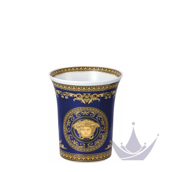 Ваза 18см коллекции Medusa blue бренда Rosenthal Versace
