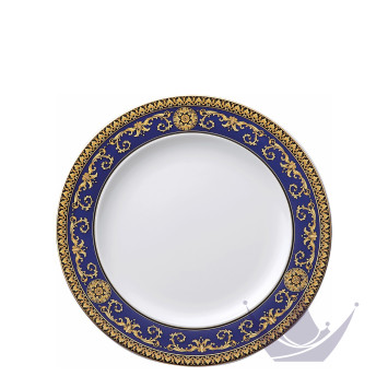 Тарелка главная 27см коллекции Medusa blue бренда Rosenthal Versace