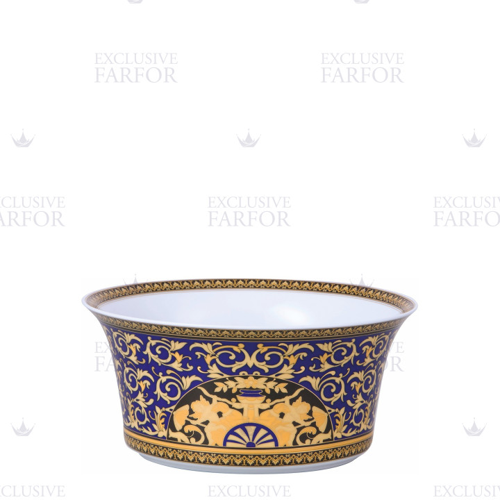 Салатник 25см коллекции Medusa blue бренда Rosenthal Versace
