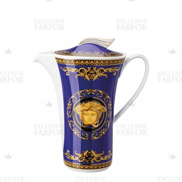 Кофейник 1,20л коллекции Medusa blue бренда Rosenthal Versace