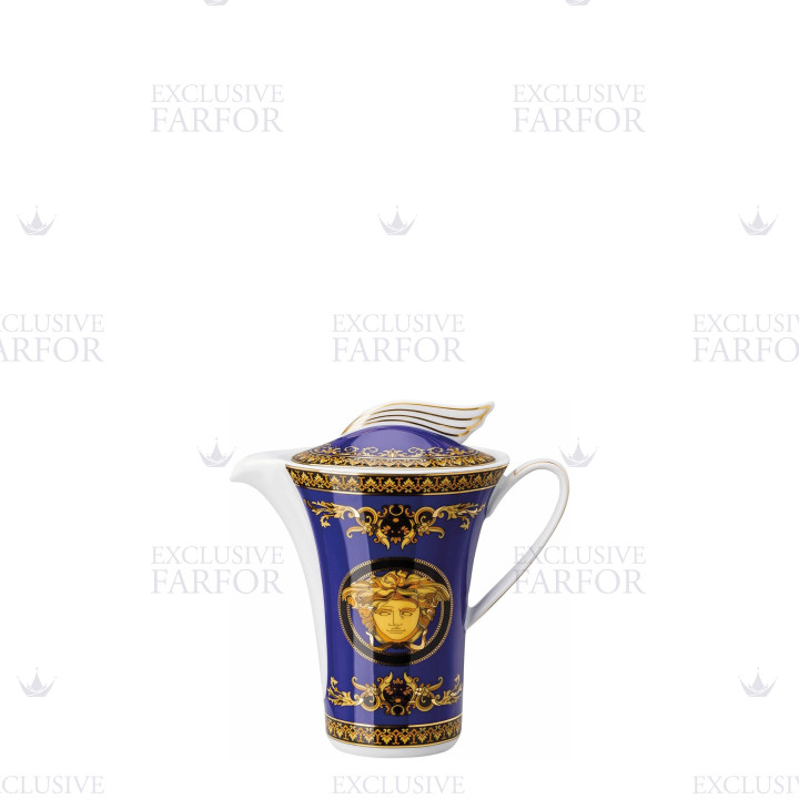 Молочник 0,22л коллекции Medusa blue бренда Rosenthal Versace
