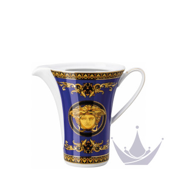 Молочник 0,22л коллекции Medusa blue бренда Rosenthal Versace