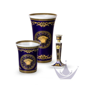 Коллекция Medusa blue бренда Rosenthal Versace