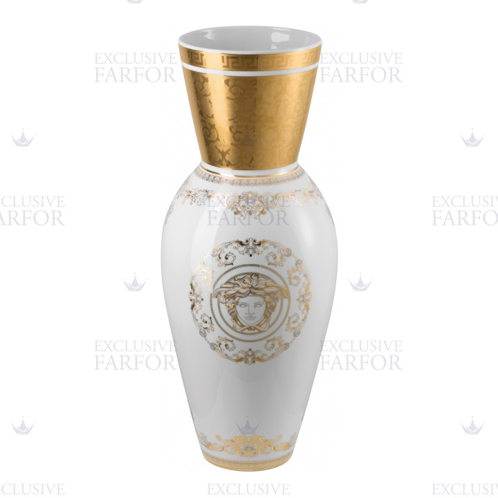 Ваза 75см коллекции Medusa Gala Gold бренда Rosenthal Versace
