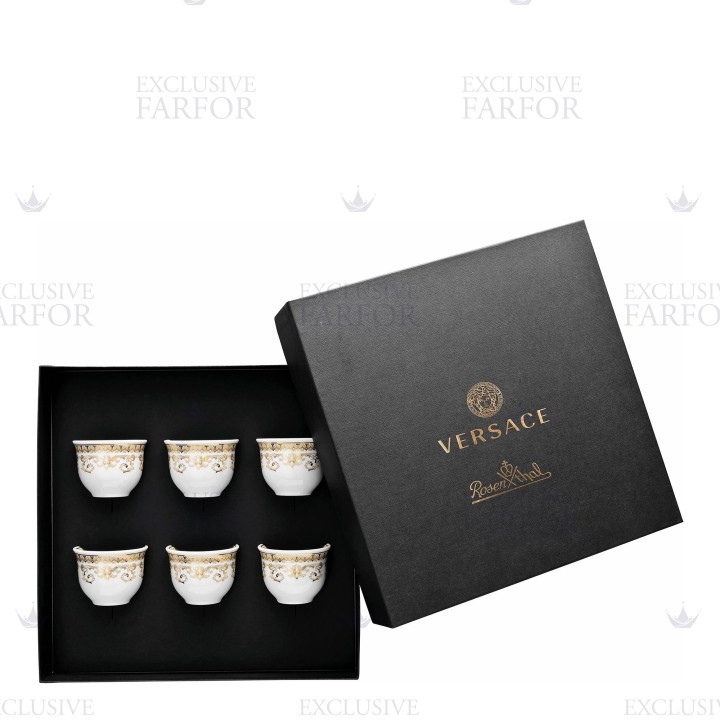 Кружка, набор из 6 шт. коллекции Medusa Gala бренда Rosenthal Versace