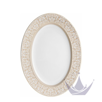 Блюдо овальное 40см коллекции Medusa Gala бренда Rosenthal Versace