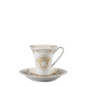 Чашка кофейная с блюдцем 0,18л коллекции Medusa Gala бренда Rosenthal Versace