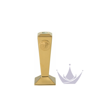 Подсвечник 20см коллекции Medusa gold бренда Rosenthal Versace