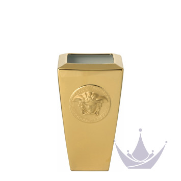 Ваза 24см коллекции Medusa gold бренда Rosenthal Versace
