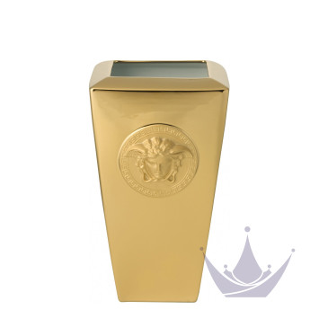 Ваза 32см коллекции Medusa gold бренда Rosenthal Versace