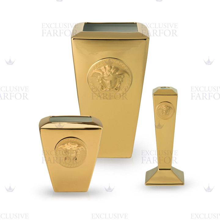 Коллекция Medusa Gold бренда Rosenthal Versace
