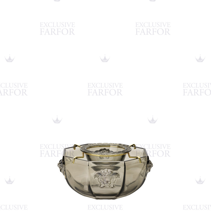 Икорница коллекции Medusa Lumière Haze бренда Rosenthal Versace