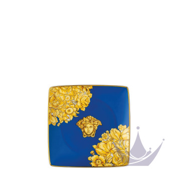 Чаша квадратная 12см коллекции Medusa Rhapsody Blue бренда Rosenthal Versace