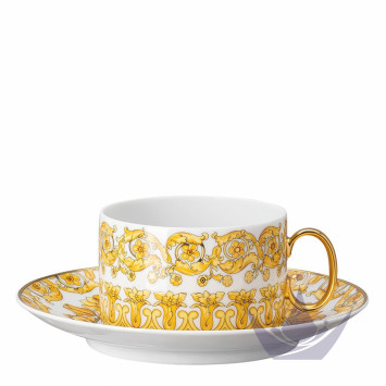Чашка чайная с блюдцем 0,20л коллекции Medusa Rhapsody бренда Rosenthal Versace