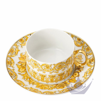 Чашка чайная с блюдцем 0,20л коллекции Medusa Rhapsody бренда Rosenthal Versace