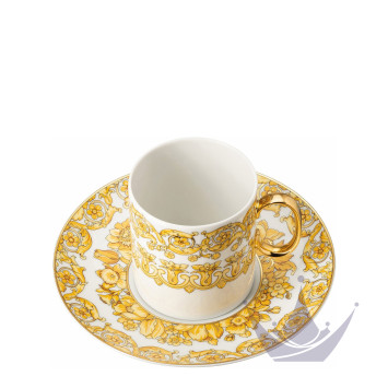 Чашка кофейная с блюдцем 0,23л коллекции Medusa Rhapsody бренда Rosenthal Versace
