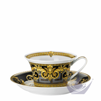 Чашка чайная с блюдцем 0,22л коллекции Prestige Gala бренда Rosenthal Versace