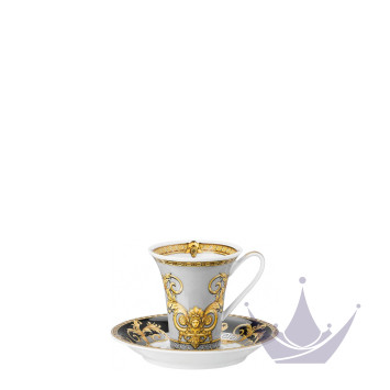 Чашка эспрессо с блюдцем 0,09л коллекции Prestige Gala бренда Rosenthal Versace