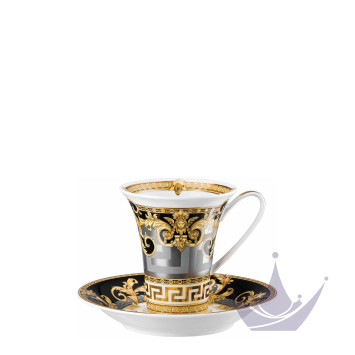 Чашка кофейная с блюдцем 0,18л коллекции Prestige Gala бренда Rosenthal Versace