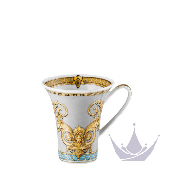 Чашка эспрессо с блюдцем 0,09л коллекции Prestige Gala Le Bleu бренда Rosenthal Versace