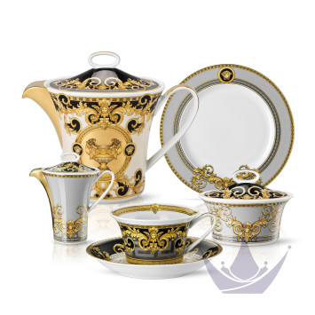 Чайный сервиз на 6 персон коллекции Prestige Gala бренда Rosenthal Versace