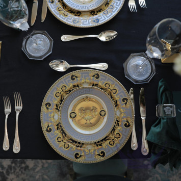 Чайный сервиз на 6 персон коллекции Prestige Gala бренда Rosenthal Versace