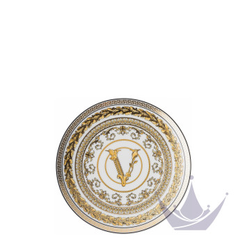 Тарелка десертная 17см коллекции Virtus Gala White бренда Rosenthal Versace
