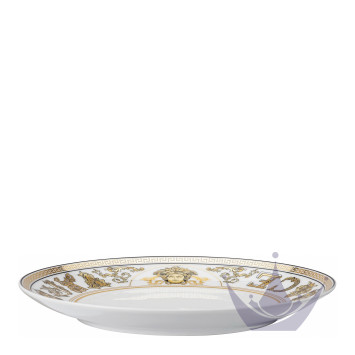 Тарелка закусочная 21см коллекции Virtus Gala White бренда Rosenthal Versace