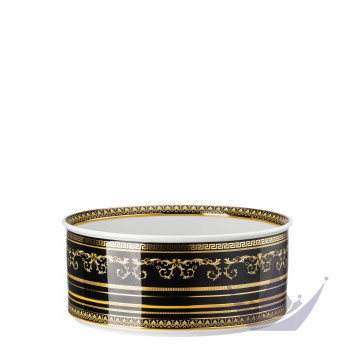 Салатник 22см коллекции Virtus Gala Black бренда Rosenthal Versace