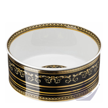 Салатник 22см коллекции Virtus Gala Black бренда Rosenthal Versace