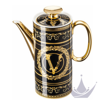 Кофейник 1,2л коллекции Virtus Gala Black бренда Rosenthal Versace