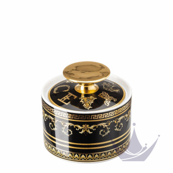 Сахарница 0,23л коллекции Virtus Gala Black бренда Rosenthal Versace