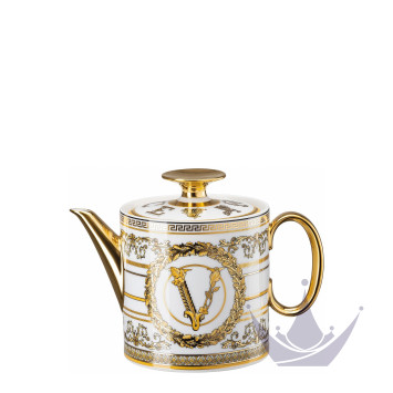 Чайник 0,9л коллекции Virtus Gala White бренда Rosenthal Versace