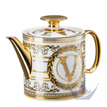 Чайник 0,9л коллекции Virtus Gala White бренда Rosenthal Versace