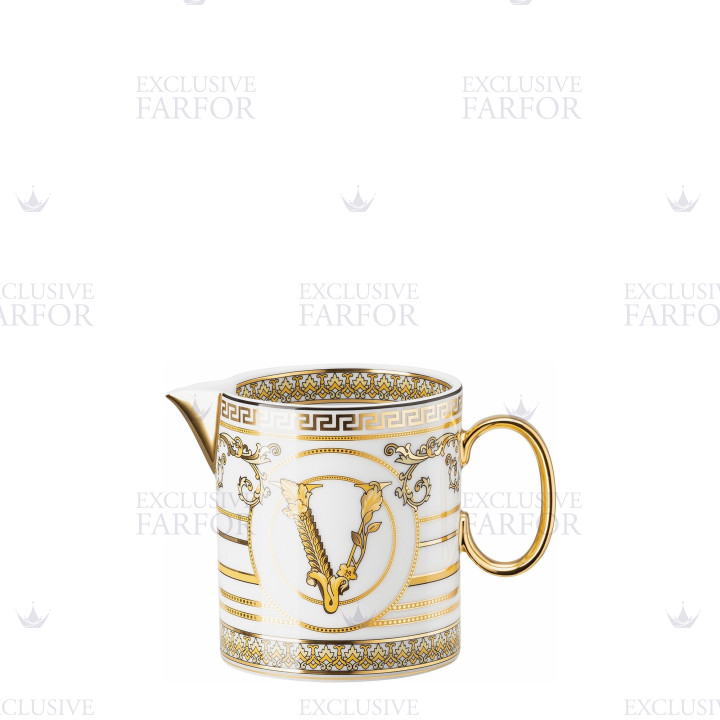 Молочник 0,18л коллекции Virtus Gala White бренда Rosenthal Versace