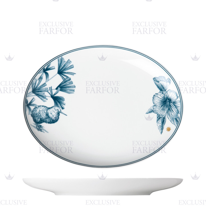 Блюдо овальное 32см коллекции My China! Paraíso Blue 