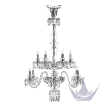 Люстра на 12 свечей (Длинный) 125 x 85см коллекции Royal бренда St. Louis