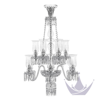Люстра на 12 свечей (Длинный) 125 x 85см коллекции Royal бренда St. Louis