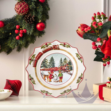 Тарелка 24,4см коллекции Annual Christmas Edition бренда VB