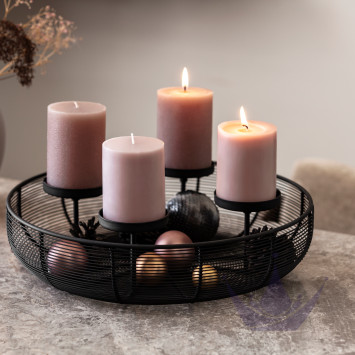 Подсвечник 36см коллекции Christmas Chic бренда VB