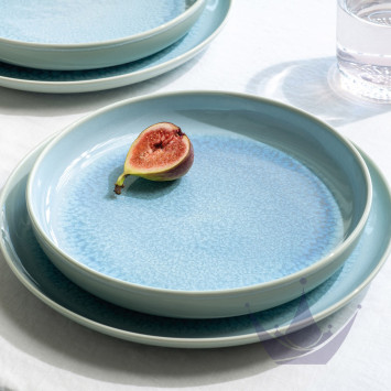 Тарелка глубокая 21,5см коллекции Crafted Blueberry бренда VB