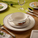 Чаша суповая с блюдцем 0,33л коллекции Design Naif бренда VB