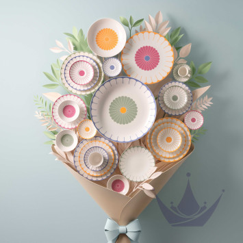 Чашка кофейная 0,16л коллекции Fleur 
