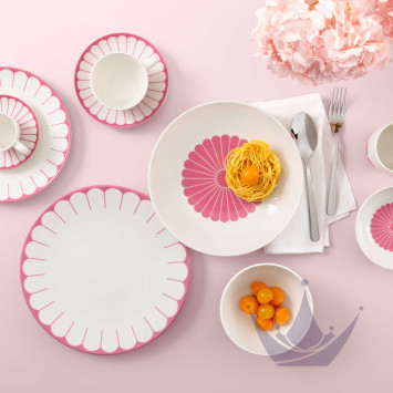 Блюдце для чашки эспрессо 12см коллекции Fleur 