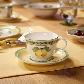 Чашка чайная с блюдцем 0,13л коллекции French Garden 